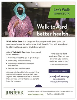 Walk with Ease Info Sheet