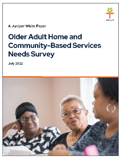 Cover of White Paper-Older Adult Needs Survey